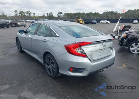 2019 Honda Civic Sport из США, поврежденный, VIN 2HGFC2F88KH604602